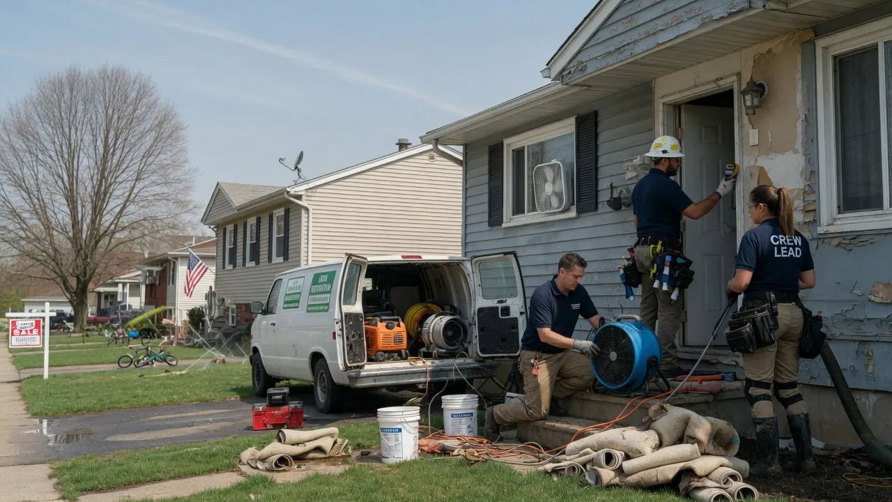 Flood Cleanup in Sherman, IL near me